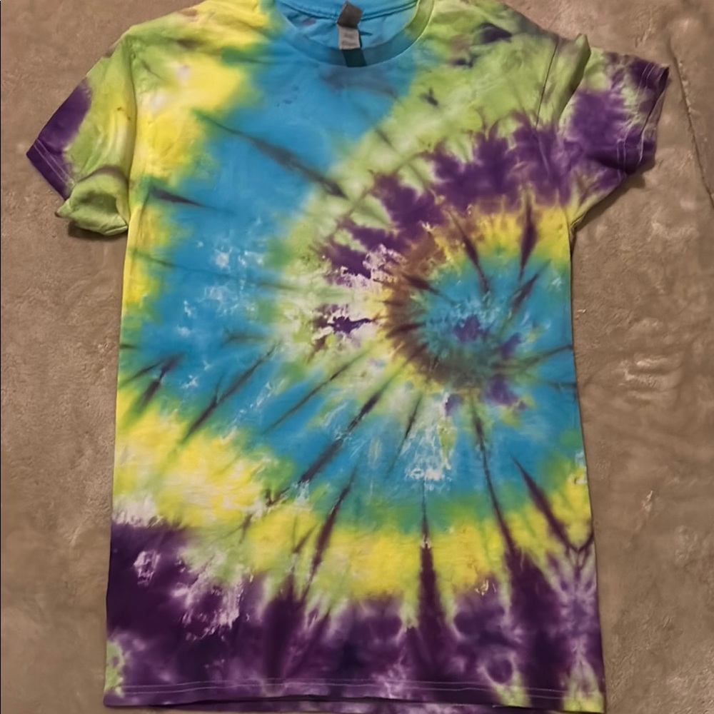 Colorful Tie-Dye Kids T-Shirt